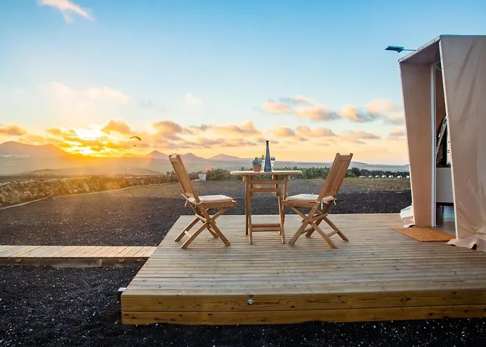 Tatil parkı Eslanzarote Luxurious Eco Dome Experience *