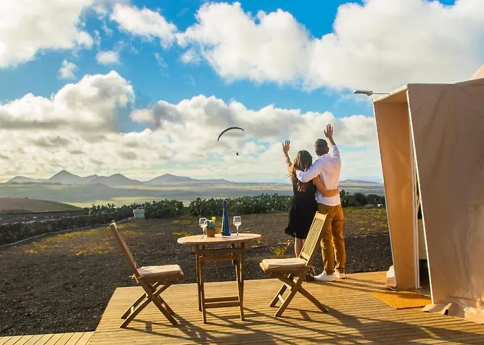 Tatil parkı Eslanzarote Luxurious Eco Dome Experience